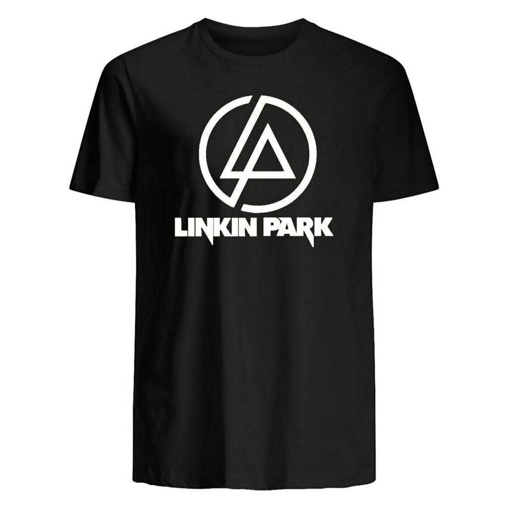 Linkin Park Logo T-shirt Retro Music Rock Band Gift Tee Men