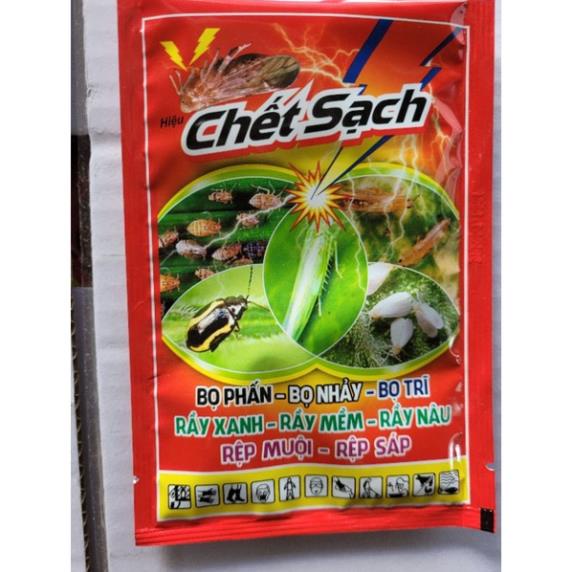 Gói đặc hiệu bọ phấn trắng, bọ nhảy, bọ trĩ, rầy xanh, rầy mềm, rầu nâu, rệp muội, rệp sáp