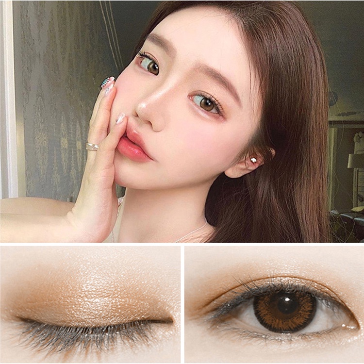 [Hàng mới về] Phấn mắt dạng thỏi hai tông màu gradient ánh ngọc trai lấp lánh lâu trôi chống thấm nước