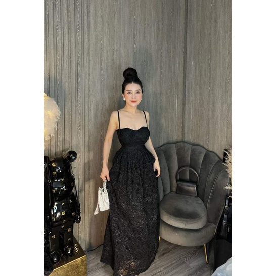 ❤❤Váy 2s ren dáng dài cực sang chảnh 💯💯