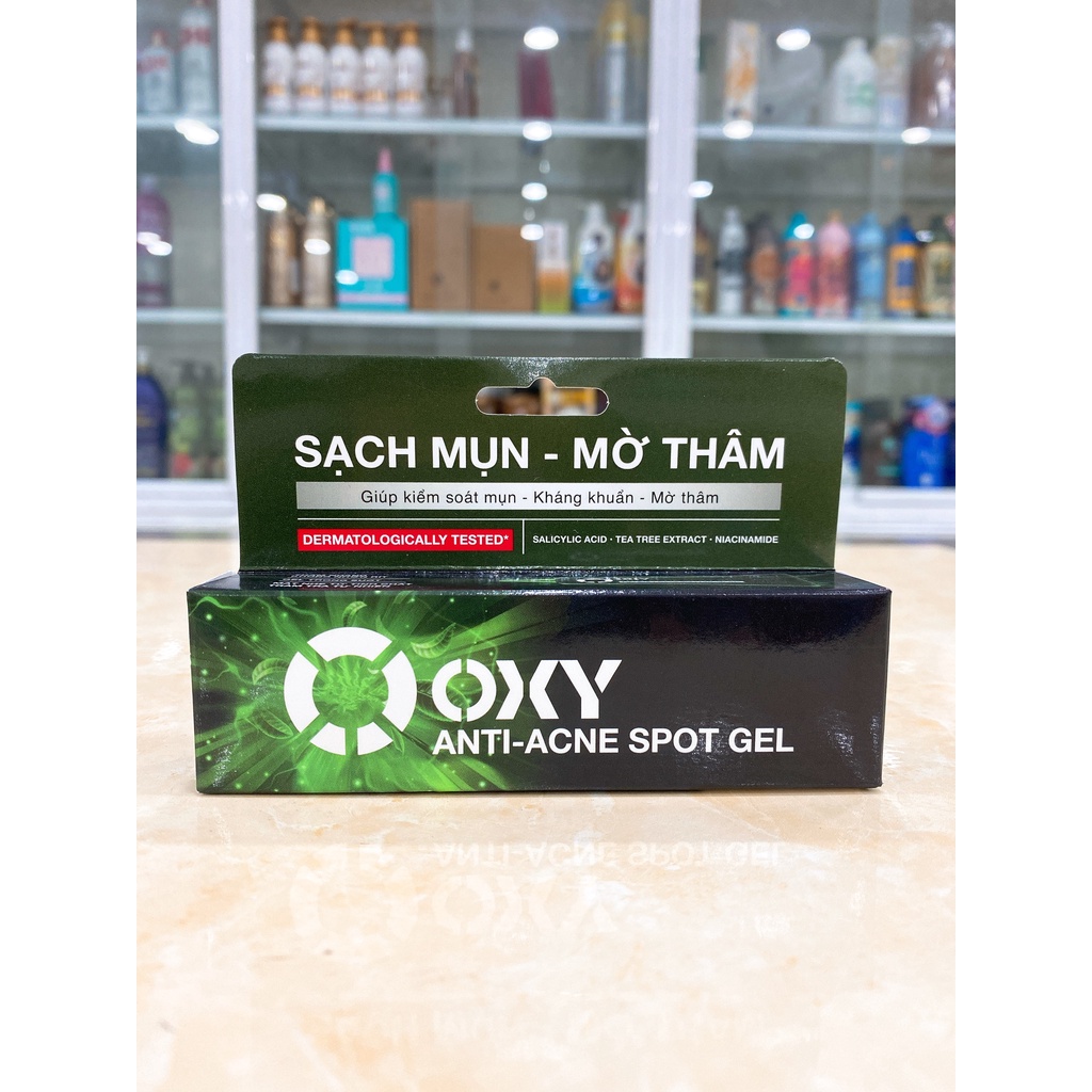 Gel Dưỡng Oxy Làm Sạch Mụn Và Mờ Thâm  Anti-Acne Spot Gel 10g