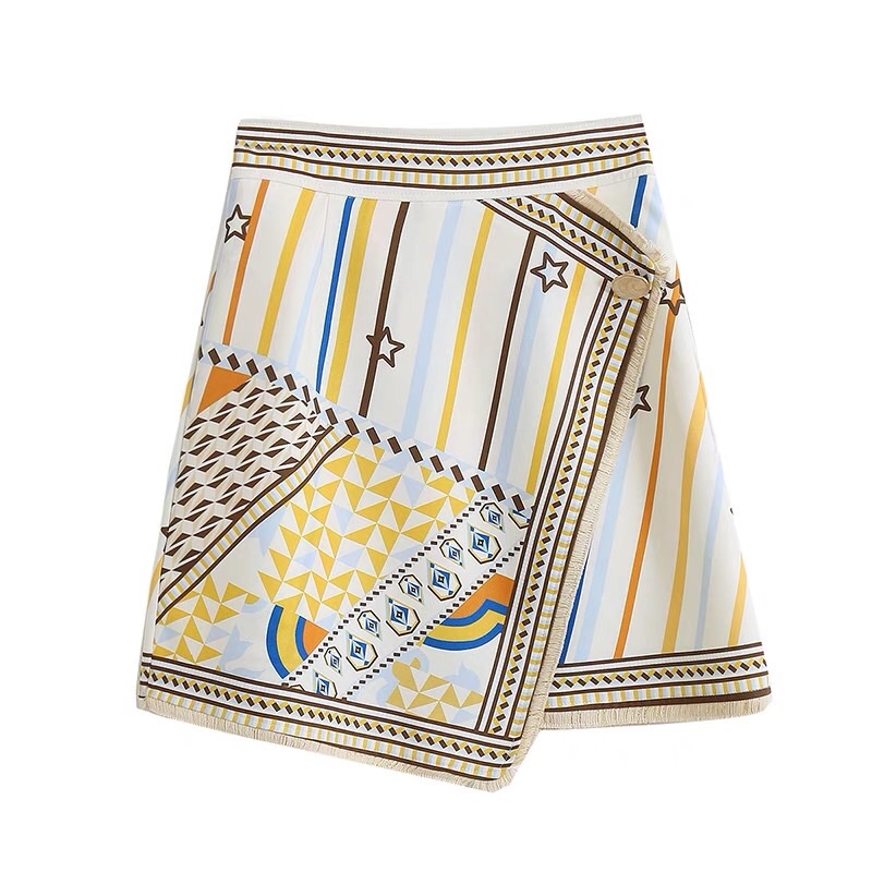 Chân váy hoạ tiết Lily