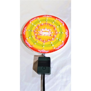 Đèn hào quang mỏng chữ vạn, hoa sen đường kính 18cm