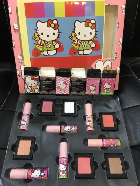 Set son kem lì và phấn mắt 12 món Nyx siêu đẹp