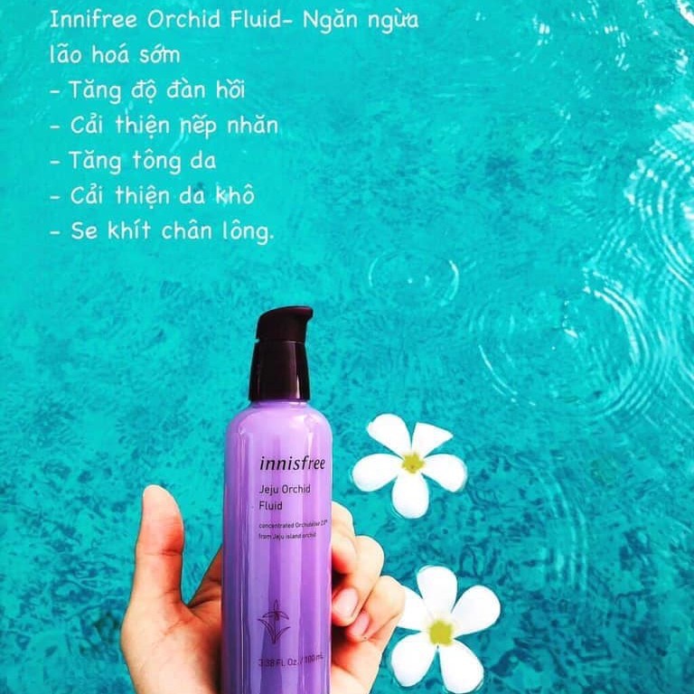 Tinh Chất Sữa Dưỡng Chăm Sóc Da toàn Diện Innisfree Jeju Orchid Fluid 100ml