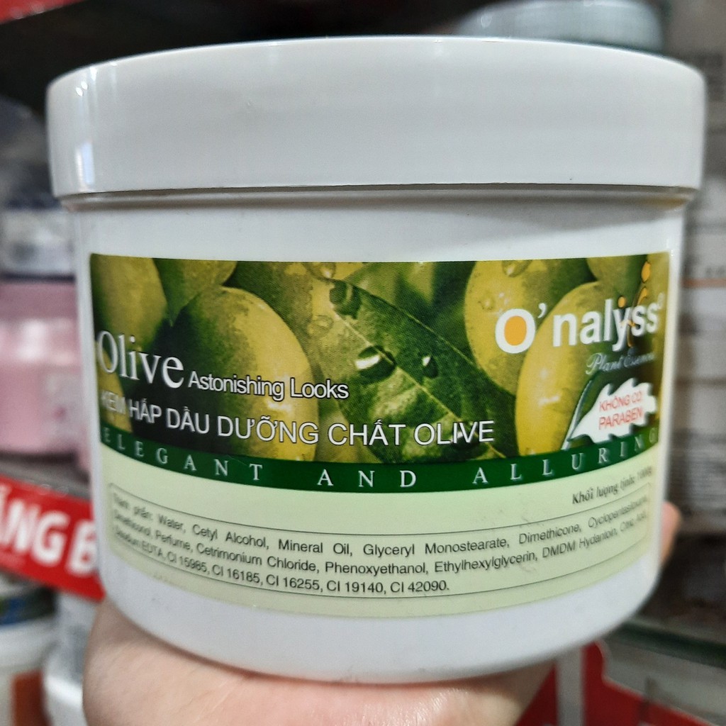 Kem Hấp Dầu O'nalyss Dưỡng Chất Olive 1000g