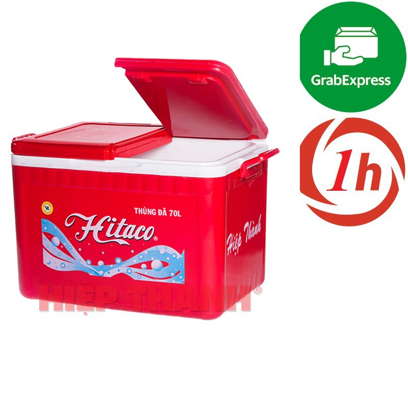 THÙNG ĐÁ HITACO 70 LÍT HIỆP THÀNH CAO CẤP-Kích thước: 60.6 x 42.0 x H 44.0 CM-GIAO NHANH 2H