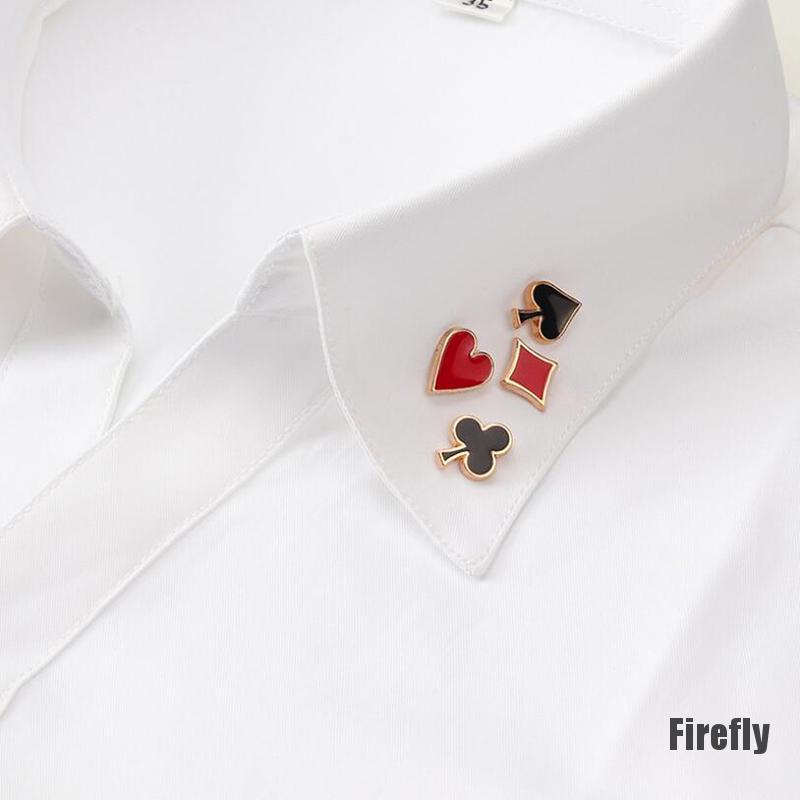 Bộ 4 / 8 Ghim Cài Áo Hình Chiếc Lá Độc Đáo Phong Cách Phương Tây