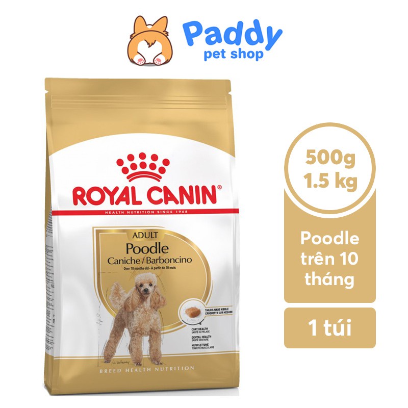 Thức ăn/ Hạt khô [Royal canin] dành riêng cho chó poodle trưởng thành, giúp hỗ trợ sức khỏe của hệ thống miễn dịch