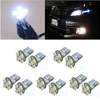 Bộ 2 bóng Led kilomet 6 tim gắn xe máy