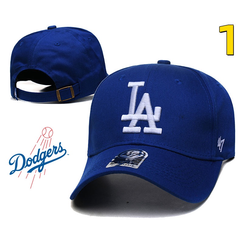 17 Phong Cách MLB Đội Bóng Chày Mũ Los Angeles Dodgers Cotton Mũ Bóng Chày Thể Thao Nam Đạt Đỉnh Mũ LA Xanh Thường Ngày Có Thể Điều Chỉnh Mũ Ngược.