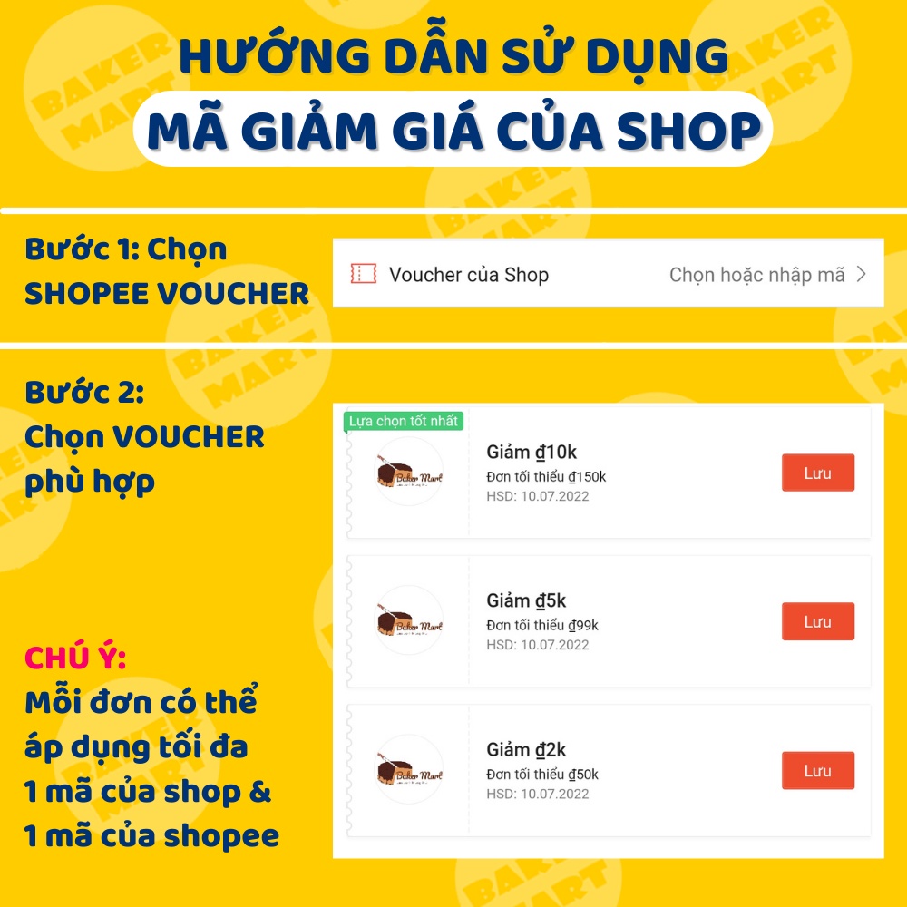 Dụng cụ đánh trứng bằng thép không gỉ thiết kế tiện dụng chất lượng cao -  Dụng cụ làm bánh BAKER MART