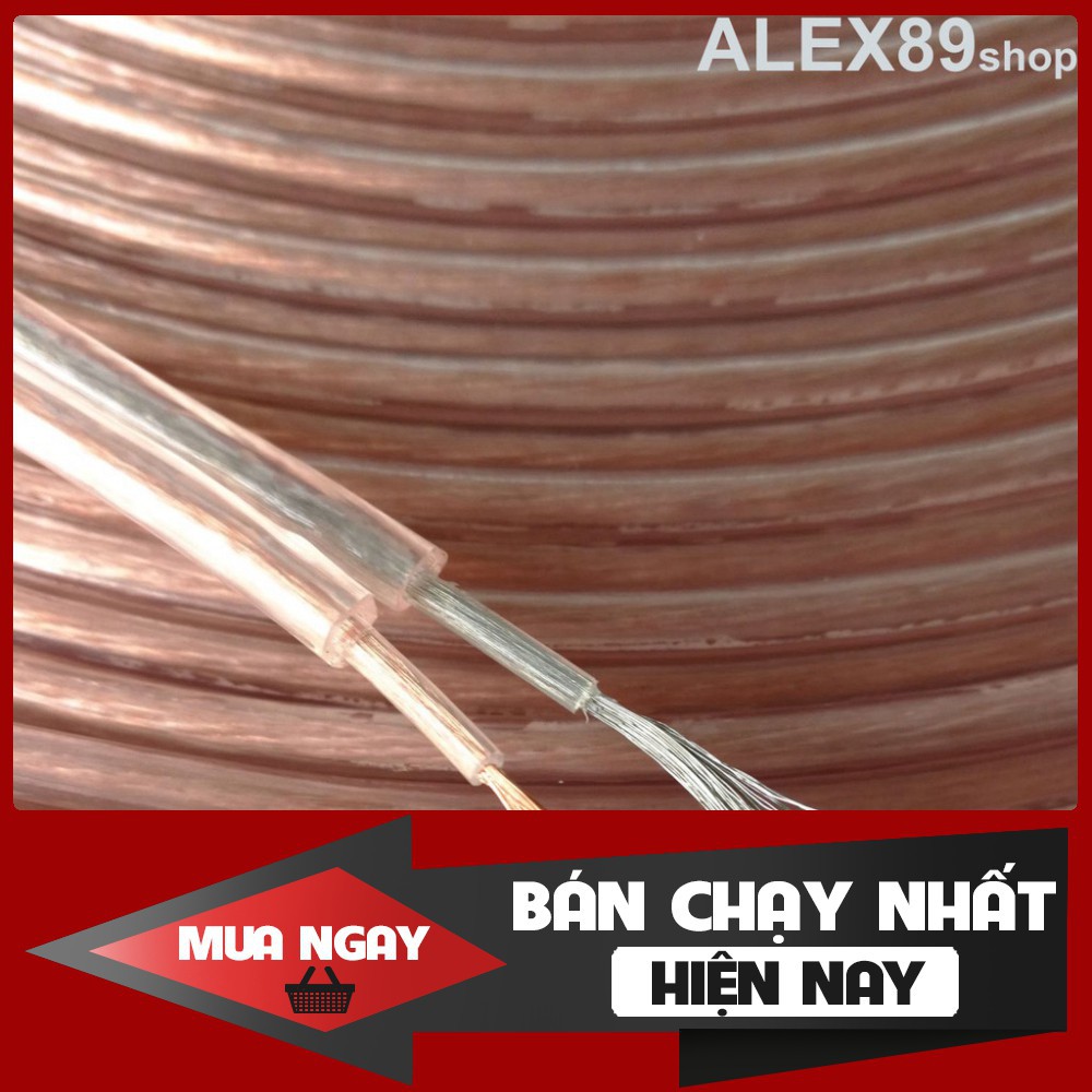 [Giảm giá] Dây Cáp Loa Lõi 200 Cuộn 100M - Đồng Nguyên Chất chất lượng - Hàng chất lượng