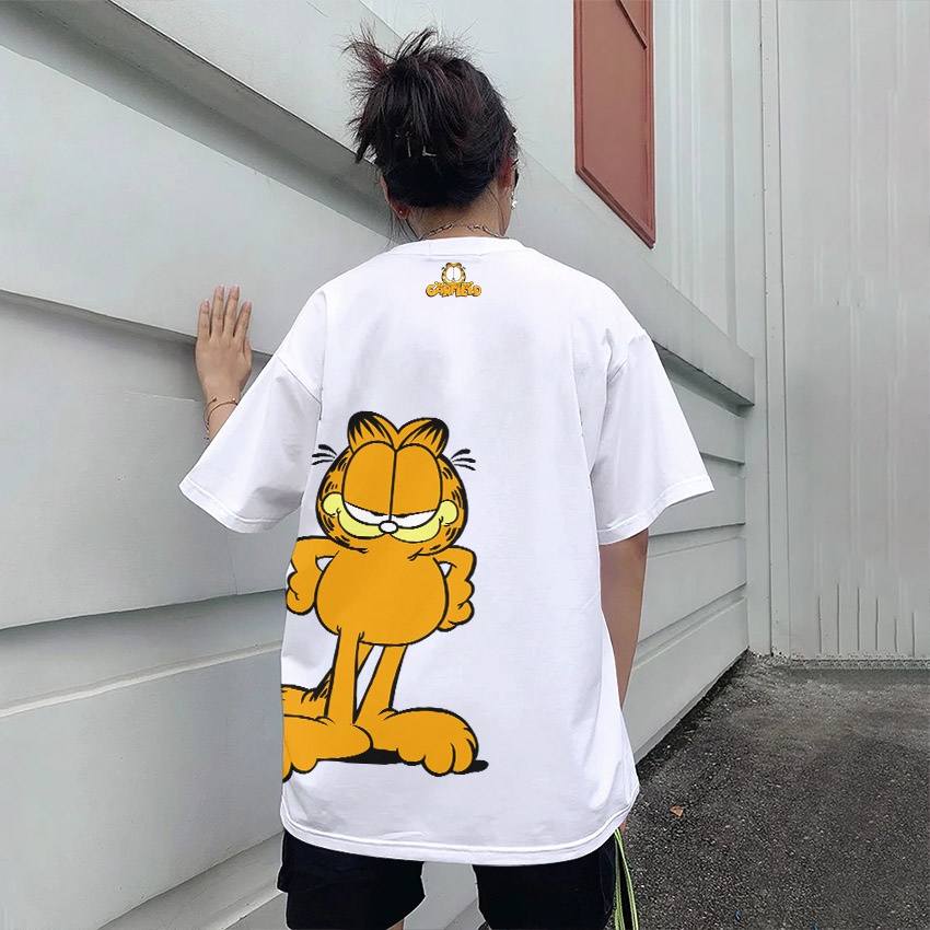 Áo thun in hình BEEBEE garfield  -GA001 (đen- trắng) 100% COTTON | BigBuy360 - bigbuy360.vn