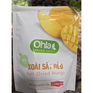 Xoài sấy dẻo ohla lương gia gói 500g