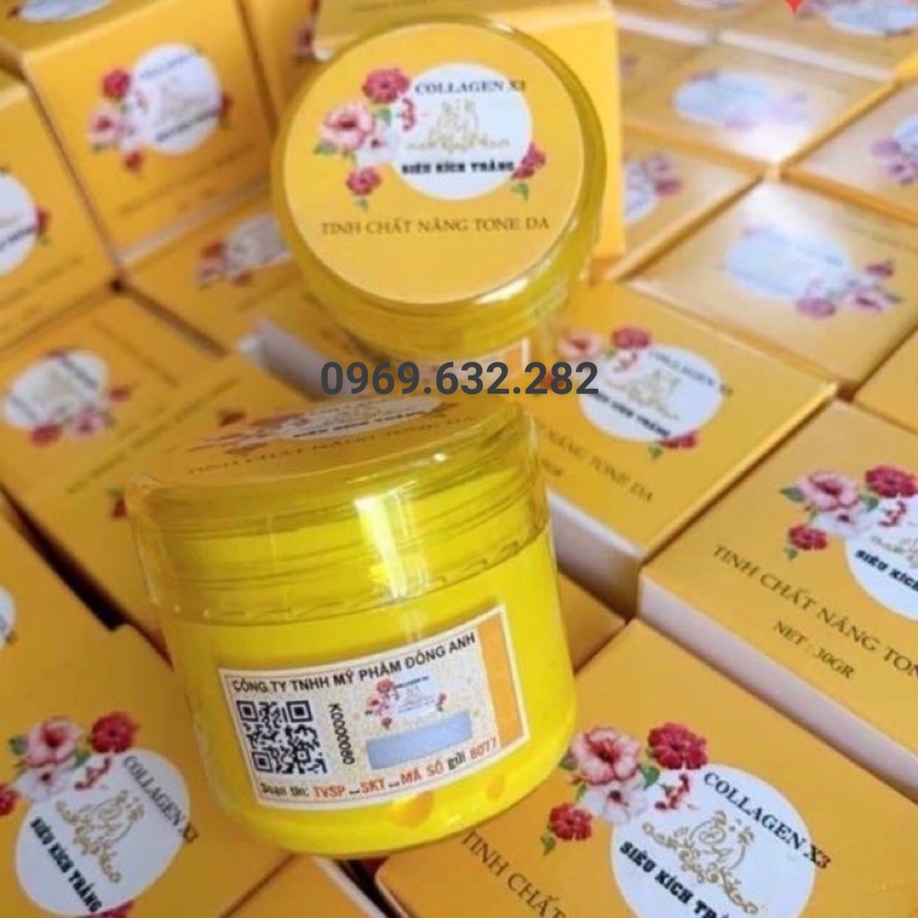 Kích Trắng Collagen X3 Chính Hãng 30g, Mỹ Phẩm Đông Anh