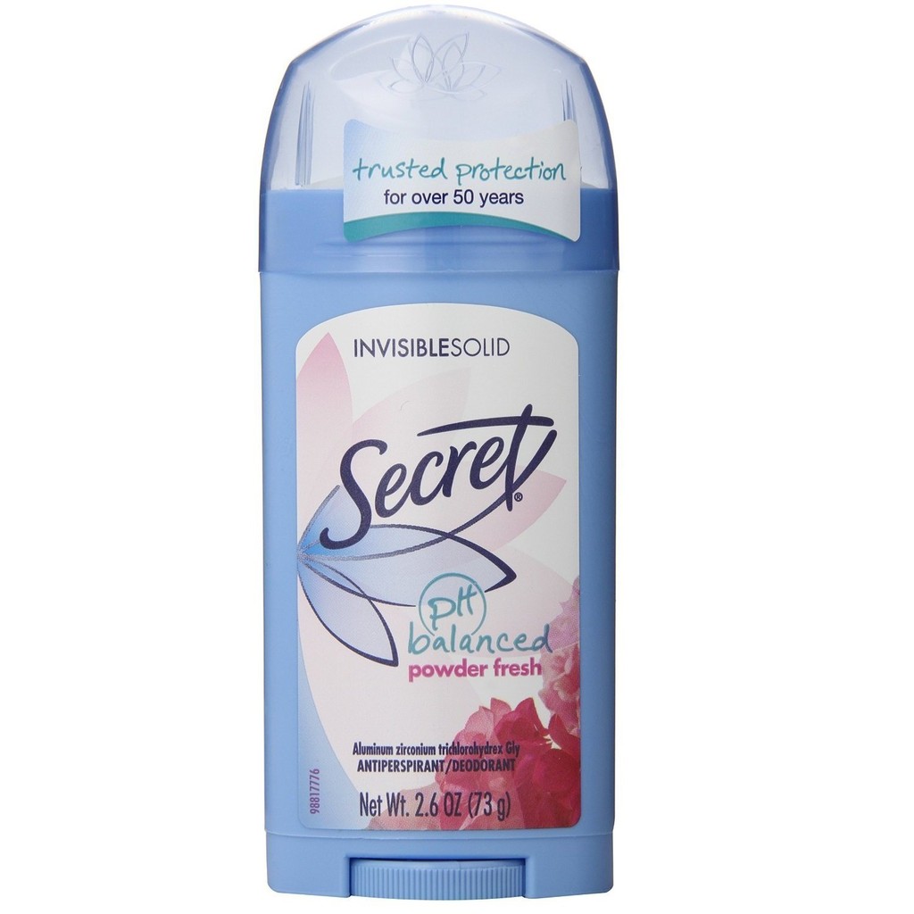 Sáp khử mùi Secret hương phấn 73g