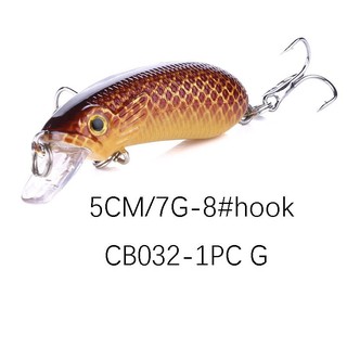 MỒI LURE 3D Dài 5cm nặng 7gr