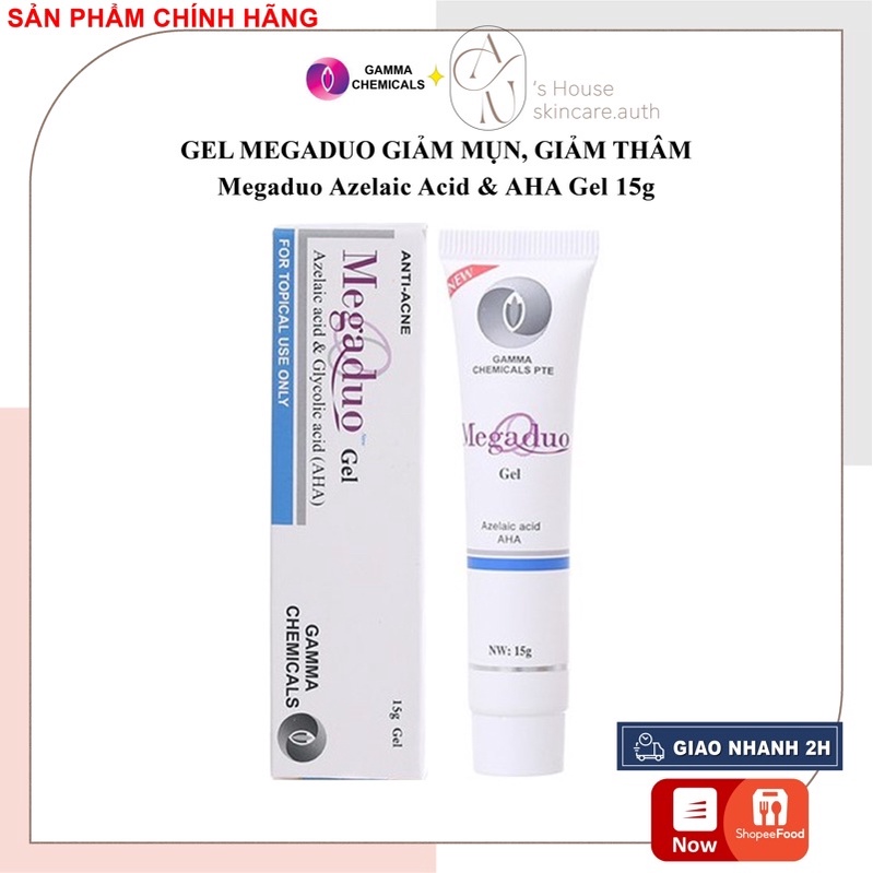 [CHÍNH HÃNG] Gel MEGADUO Giảm Mụn, Giảm Thâm 15g