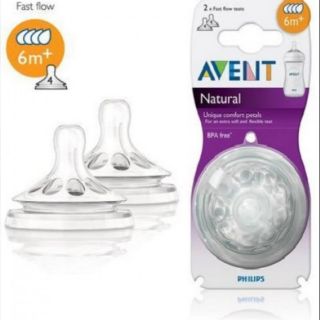 Thanh lý núm ty mới Philips Avent Natural