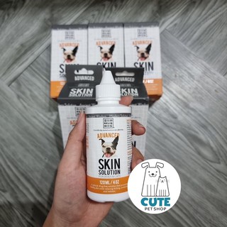 Dung dịch viêm da cho chó mèo chai 120ml Skin Solution