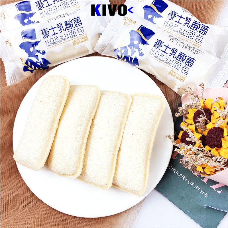 Bánh Sữa Chua Ông Già Đài Loan Horsh Mềm (1 CÁI) - Bánh Kẹo Sanwich Nhân Sữa Chua Đồ Ăn Vặt Nội Địa Giá Rẻ - Kivo