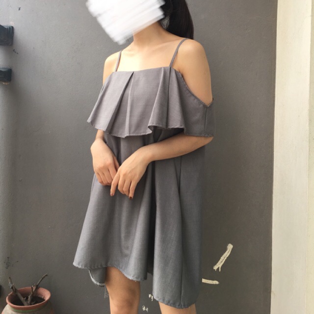 Váy dây trễ vai babydoll