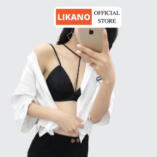 Áo bra satin chữ y quyến rũ cực xinh phái đẹp likano bra16