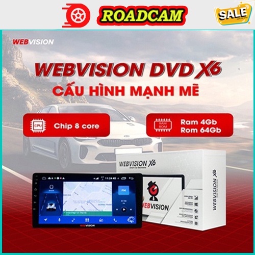 Màn hình DVD Android Webvision X6, điều khiển bằng giọng nói thumbnail