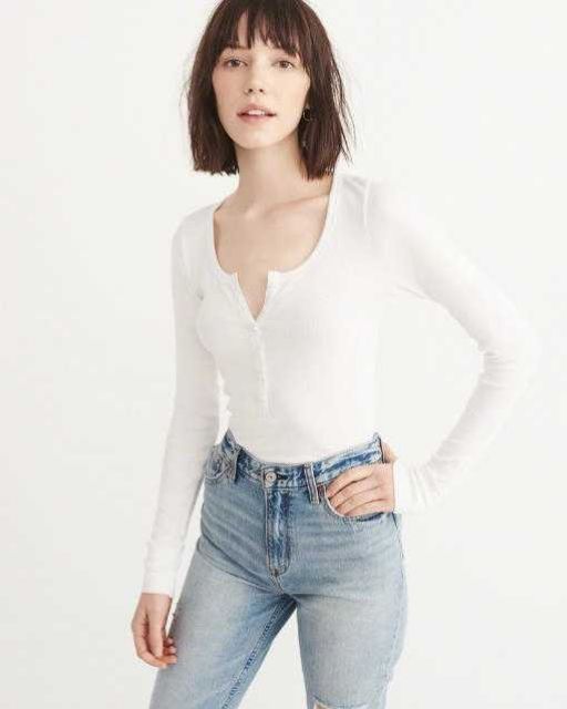 Áo Body Tay Dài Abercrombie&Fitch