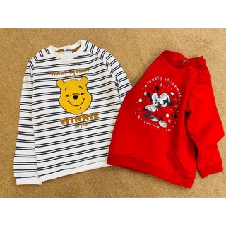 COMBO 2 ÁO NỈ HOẠT HÌNH CHO BÉ