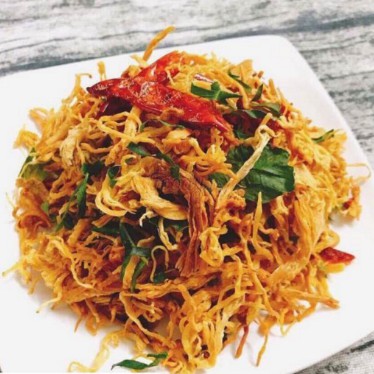 [Mã 77FMCGSALE1 giảm 10% đơn 250K] 1KG KHÔ GÀ LÁ CHANH LOẠI GIÒN NGON, CÓ GIẤY PHÉP ATTP