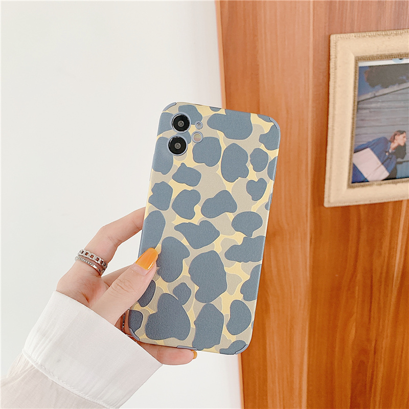 Leather Phone Case for iPhone 12 Pro Max iP11 X XR Cute Pattern Printed Mobile Phone Soft Back Case | BigBuy360 - bigbuy360.vn