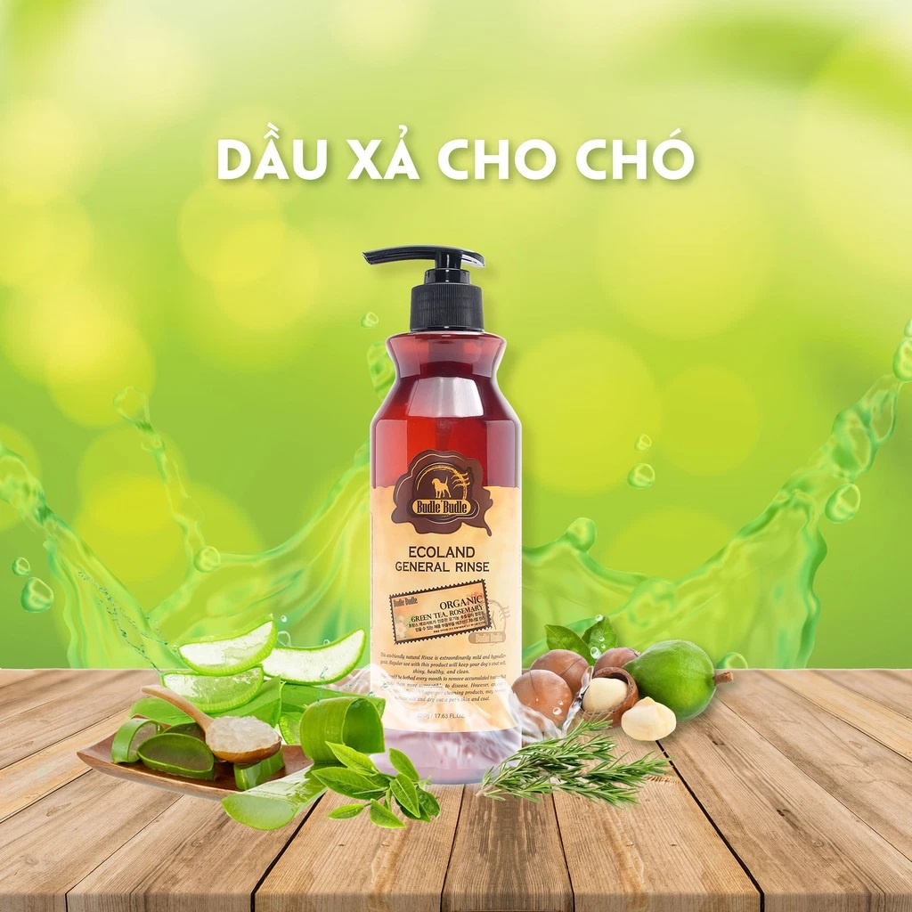 Dầu xả dành cho chó Budle'Budle 500ml