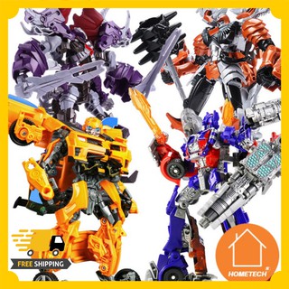 Robot lắp ráp biến hình Transformer, Optimus - Bumblebee phiên bản hợp kim cao cấp