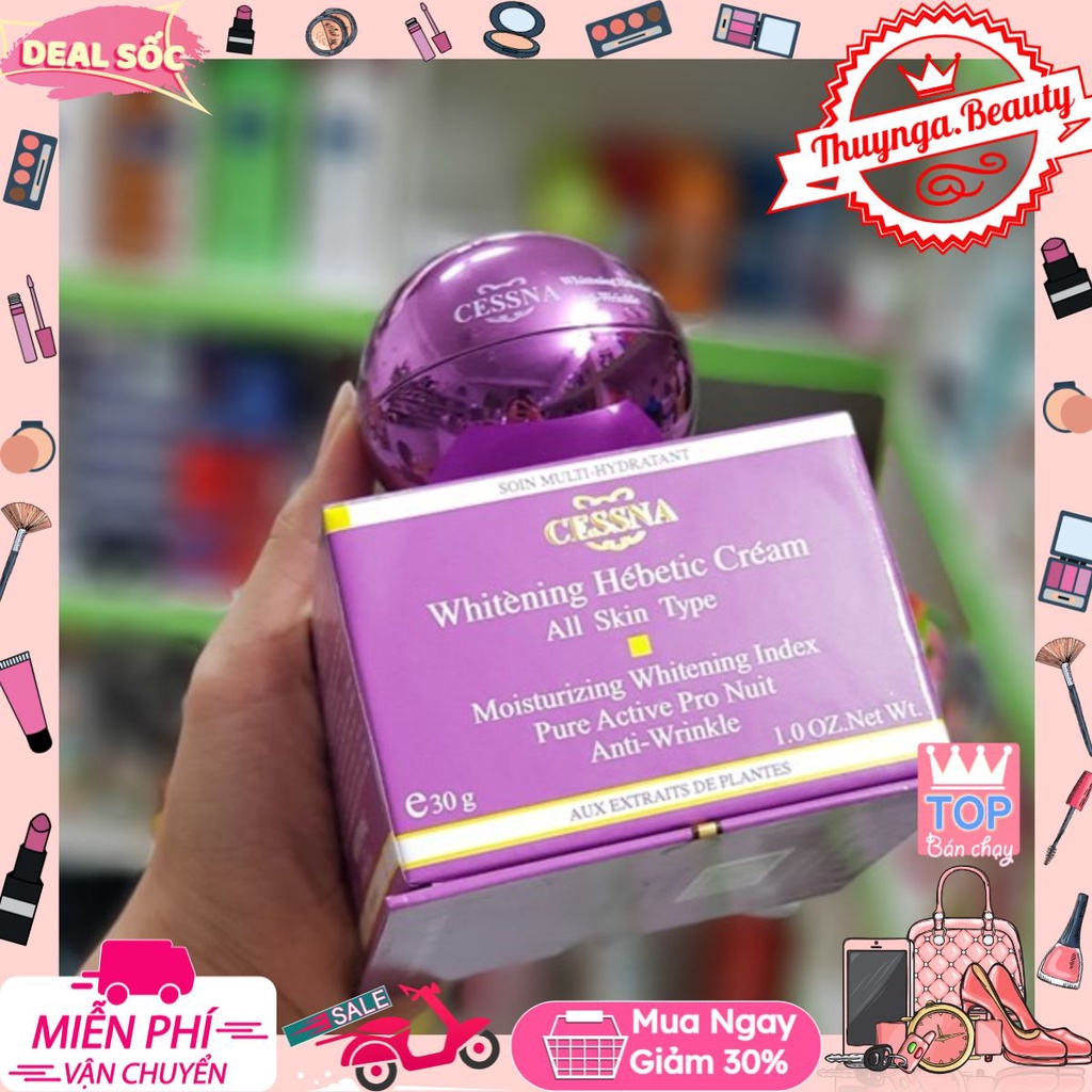 Kem Cessna Tím - Kem dưỡng trắng da