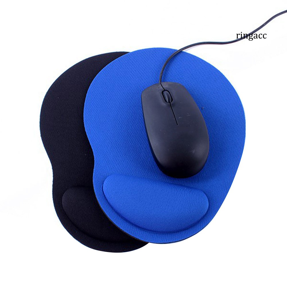 Tấm lót chuột chống trượt màu trơn có đệm cổ tay