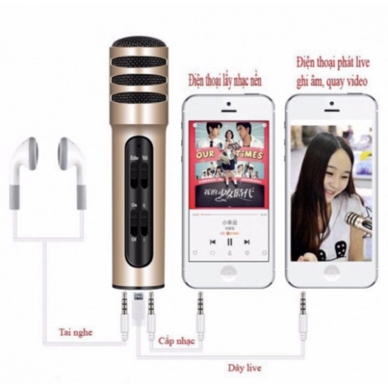 Mic Livestream C7 Bảo Hành 6 Tháng