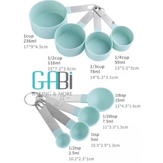 Bộ thìa cup đong 8 chiếc/10 chiếc