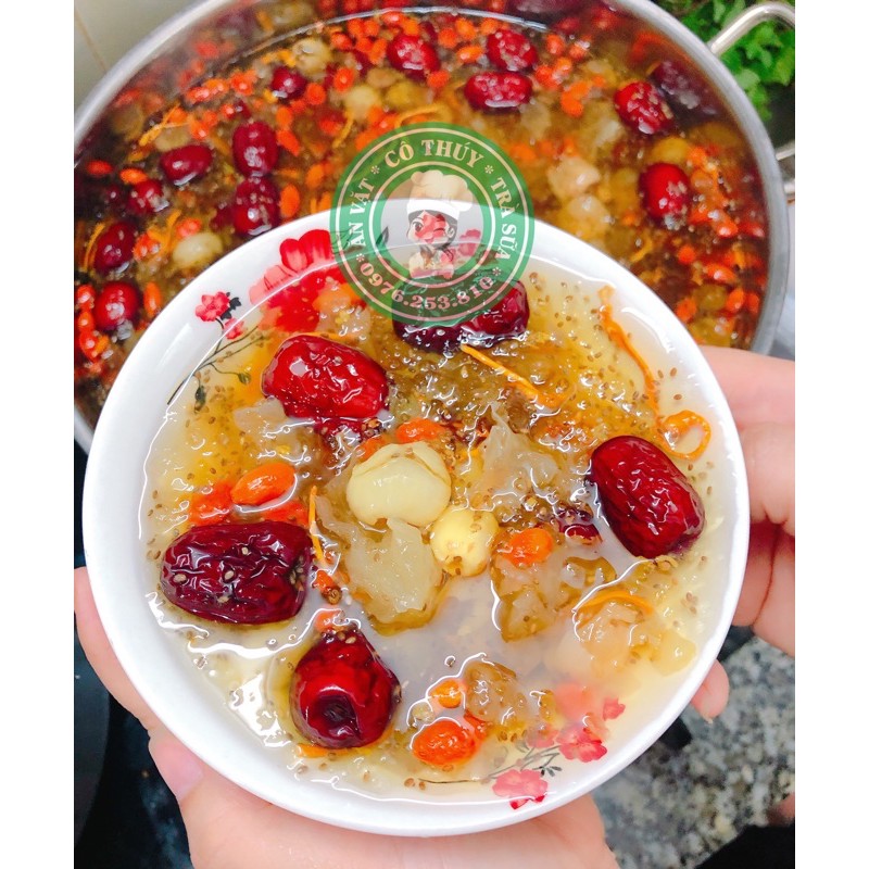[FREE SHIP] Sét Chè dưỡng nhan 13 Món  - chè tuyết yến dưỡng nhan nấu 10 -14 chai - ĂN VẶT CÔ THUÝ | BigBuy360 - bigbuy360.vn