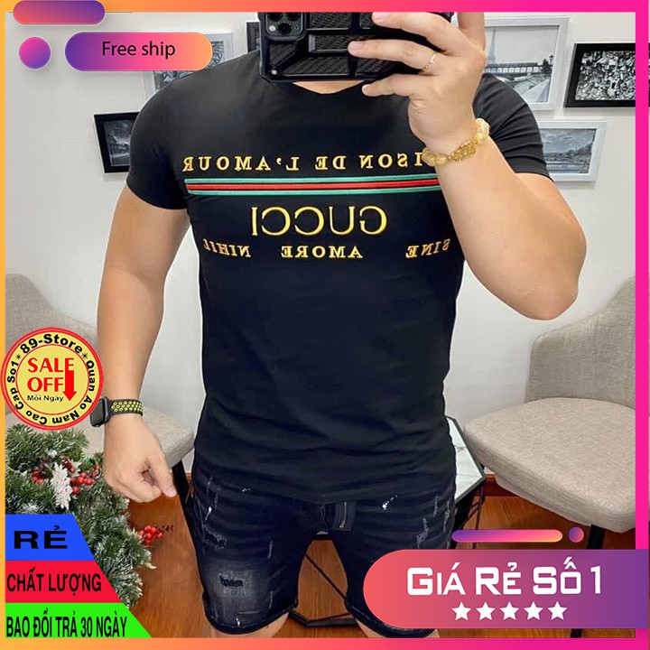 Áo Thun Nam Tay Ngắn Có Cổ Cao Cấp Thích Hợp Moi Lứa Tuổi Cam Kết Về Chất Lượng 🌟GIÁ RẺ NHẤT🌟