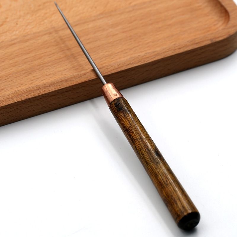 Dùi Nhọn Đục Lỗ Cán Gỗ 16cm