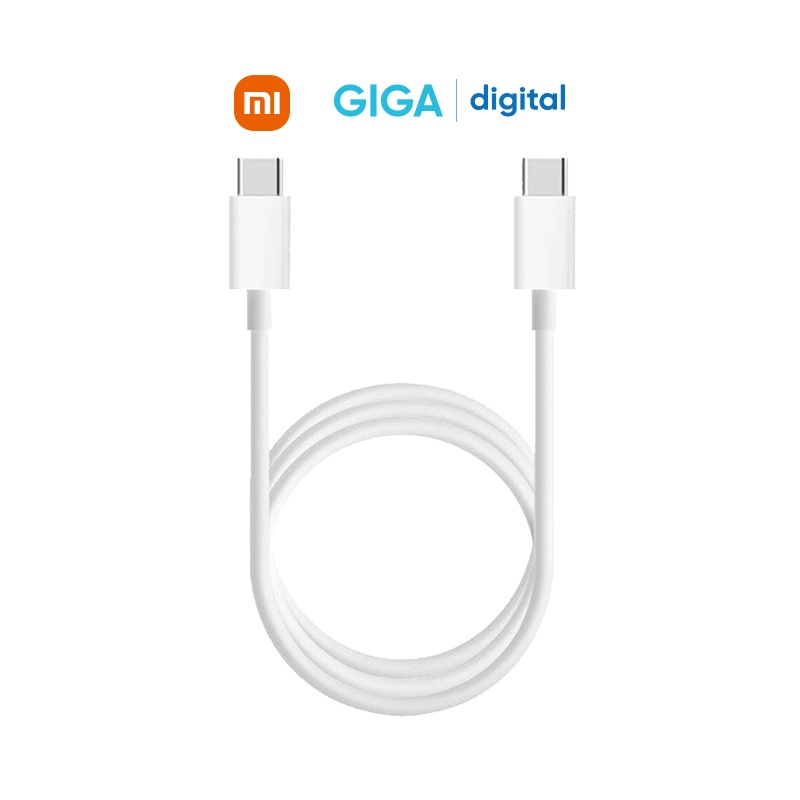 Cáp sạc (cab sạc) Xiaomi Type-C to Type-C 1.5m chính hãng - Dùng cho Redmi 10C, Xiaomi 11T, tai nghe Xiaomi...