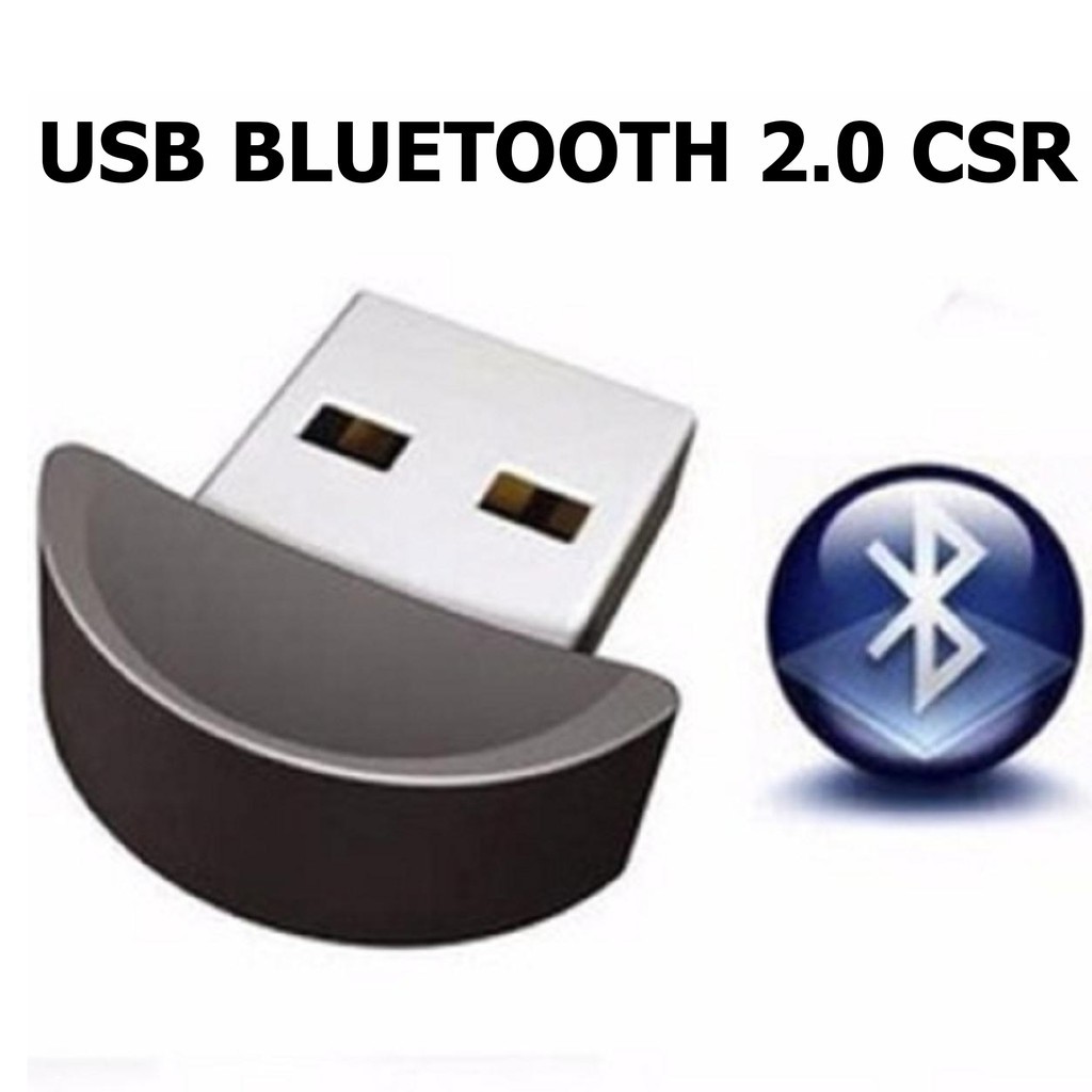 USB Bluetooth Dongle CSR 2.0 Bổ Sung Bluetooth Cho Máy Tính PC Laptop