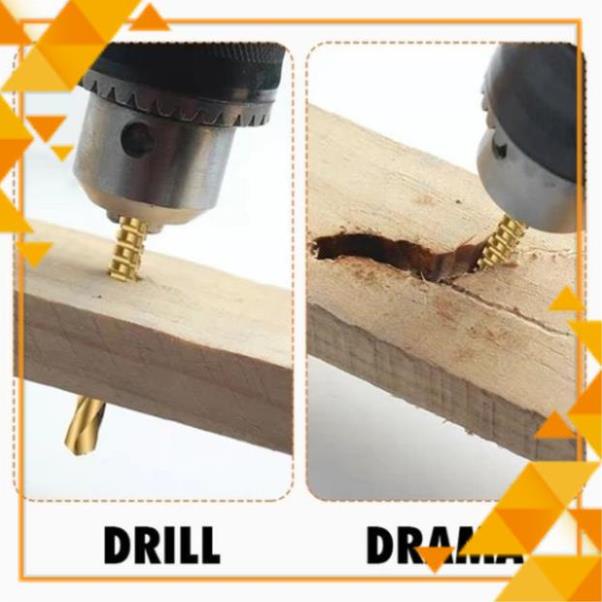Bộ 6 mũi khoan cưa đa năng DRILLPRO ( Khoét rãnh gỗ , nhựa , nhôm ) 🥑🥝🍓🍍🍑