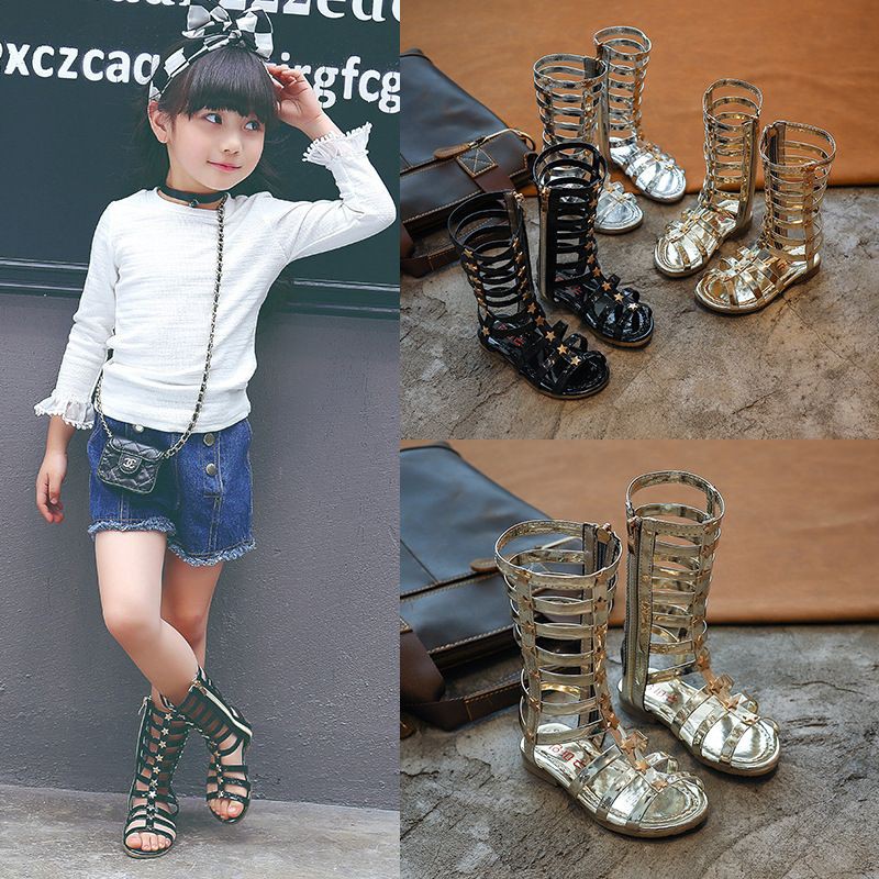 Bốt chiến binh cho bé gái