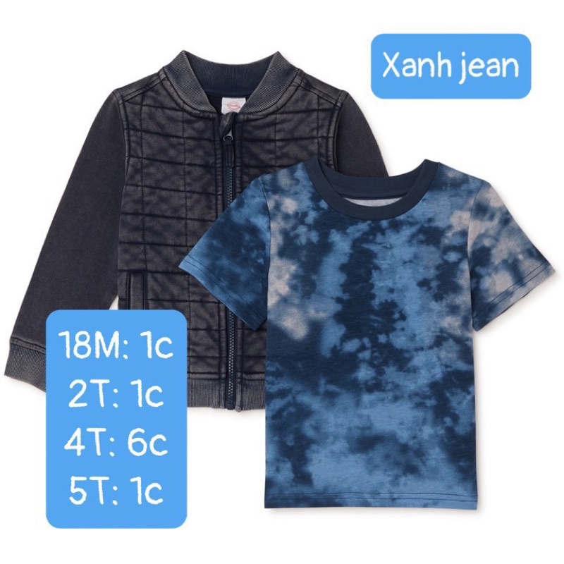 Áo khoác bomber bé trai hiệu Won.der. na.tion dư xịn full tag + móc + túi.