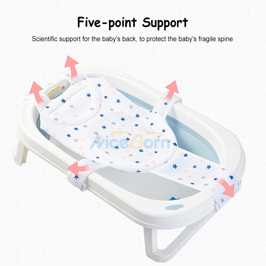 Thảm tắm có thể điều chỉnh an toàn dành cho bé sơ sinh