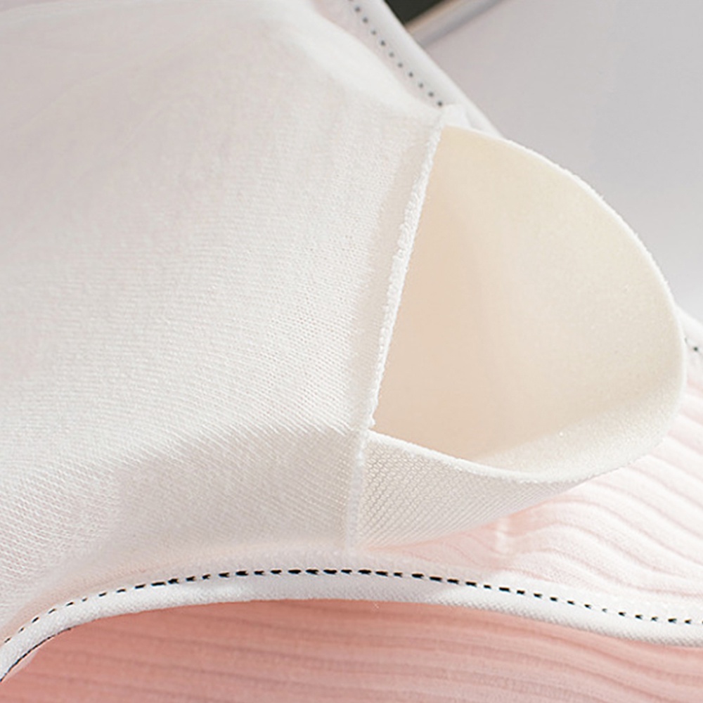 Áo Ngực Thể Thao Không Gọng Thép Phối Ren Thích Hợp Chạy Bộ / Tập Yoga Cho Nữ