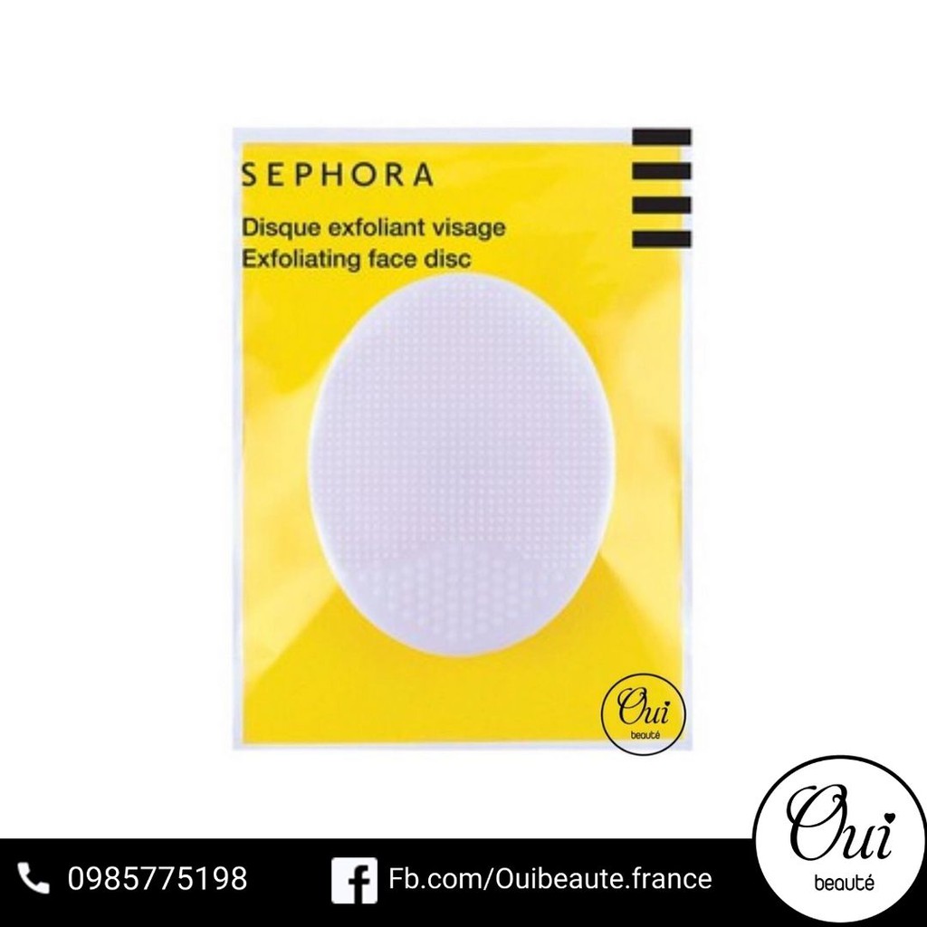 Miếng rửa mặt Sephora, pad rửa mặt làm sạch sâu Ouibeaute